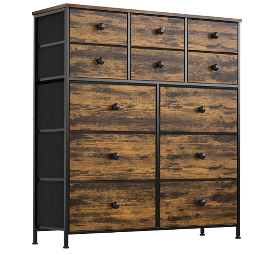 Dresser for Bedroom with 12 Drawers