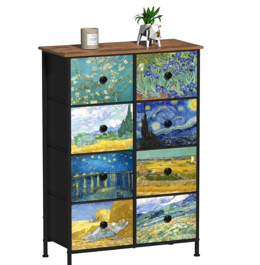 Decorative Fabric Drawers Dresser