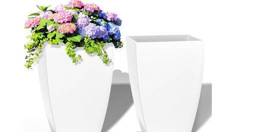 FIASON Large Square Tall Planters