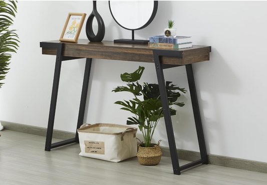 Narrow Console Table for Entryway